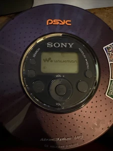 Sony D-NE320 CD Walkman Purple Atrac3plus MP3 Psyc GETESTET und funktionsfähig  - Bild 1 von 5