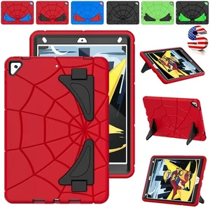 Kids For iPad 7th 8th 9th 10th 11th Gen 10.9" Air 1 2 9.7" Shockproof Stand Case - Picture 1 of 26