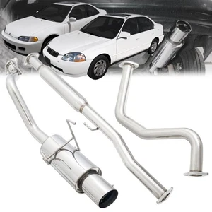 Megan OE-RS Catback Exhaust System For 92-00 Civic Couple / Sedan EX VTEC - Picture 1 of 3