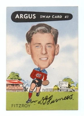 1954 Argus (41) Don FURNESS Fitzroy - image 1 of 2