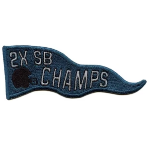 SB Champions 2025 Patch Football Philadelphia Eagles Embroidered Iron On - Picture 1 of 2
