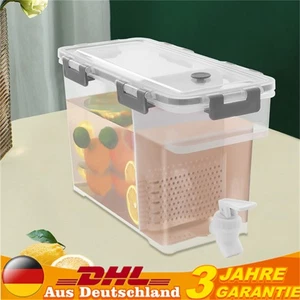 Getränkespender für Kaltgetränke 3,5l Wasserkanister Spender mit Zapfhahn - Bild 1 von 20