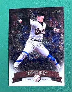 Jimmy Key SIGNED AUTOGRAPH 1998 Topps Finest Baltimore Orioles - Picture 1 of 2