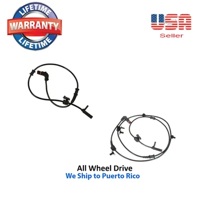 Juego Sensor de velocidad de rueda ABS trasero izquierdo y derecho AWD Fit: Chrysler 300 Dodge Charger  Foto 1 de 4