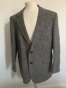 St Michael Vintage Harris Tweed Herren Woll Blazer Sakko - Größe 44 kurz - Bild 1 von 10