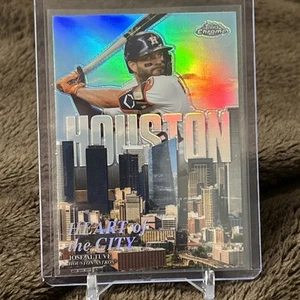 Jose Altuve 2022 Topps Chrome Heart of the City Houston Astros #HOC-14 NM+ PF FS - Picture 1 of 6