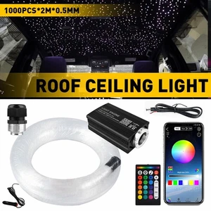 1000pc Headliner Star Light Roof Twinkle Ceiling Lights Optic Fiber For Home Car - Picture 1 of 17