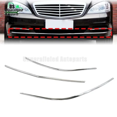 High Quality Bumper Molding Trim For 2010-13 Mercedes Benz S W221 S350 S550 US Foto 1 de 4