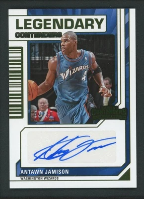 Autógrafos legendarios ANTAWN JAMISON 03/10 2023-24 AUTO PANINI CONTENDERS Foto 1 de 2