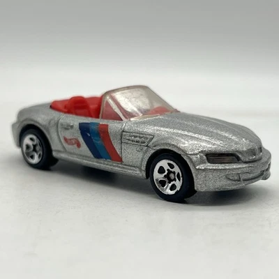 Hot Wheels BMW M Roadster Silver Loose 1997 First Editions Metal/Metal 5SP - Image 1 of 4