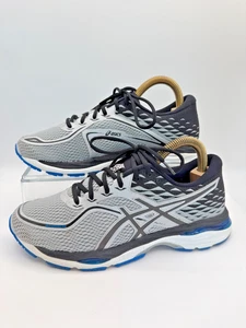 Herren Asics Gel T7B4N grau/schwarz/blau sportliche Laufschuhe Größe 10 - Bild 1 von 5