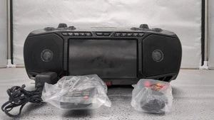 Aiwa tragbarer Ghettoblaster, kristallklarer Sound mit 3 W x 2 Lautsprechern und Bass - Bild 1 von 5
