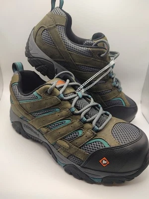 Merrell Composite Toe Shoes Work Boots Women’s Size 10.5 M Moab Vertex J11582 - Image 1 of 4