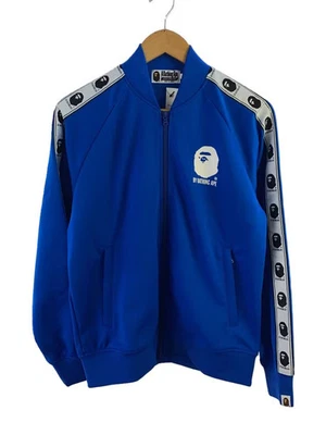 A BATHING APE track Jacket blue S Used - Image 1 of 4