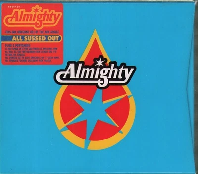 Almighty All Sussed Out CD box set UK Chrysalis 1996 part 1 CD with postcards in - Image 1 of 2