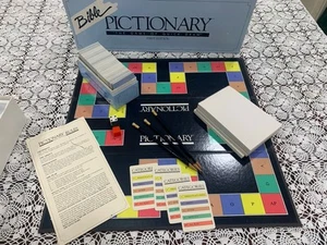 Bible Pictionary Game Vintag 1987 First Edition Quick Draw Age 10+ READ - Picture 1 of 19