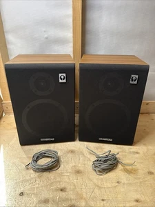 Par de altavoces Wharfedale Laser 40 vintage madera 6 ohmios 65 W HiFi - Imagen 1 de 17