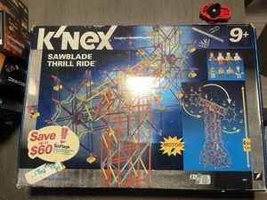 K'nex Sawblade Thrill Ride Building Set Gifts Vintage - Picture 1 of 2