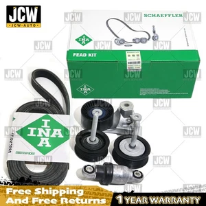 OEM INA Belt Drive Kit For Porsche Paramera 970 3.0T Cayenne 3.6T CUR CXZ CWF - Picture 1 of 6