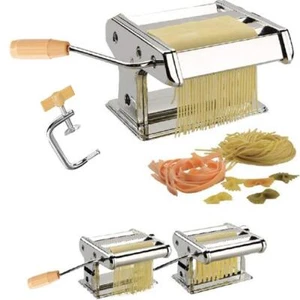 Classic Stainless Steel Pasta Lasagne Spaghetti Tagliatelle Maker Machine Cutter - Picture 1 of 1