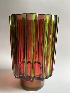 Rosenthal Vase Tricolor Tapio Wirkala 60er Jahre - Picture 1 of 12