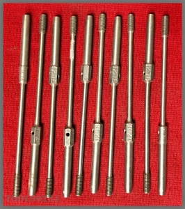 AN669-L2LH 1/16" Cable Terminal Stud MS21260 Loos LOT OF 10 OAL 3.4" - Picture 1 of 5