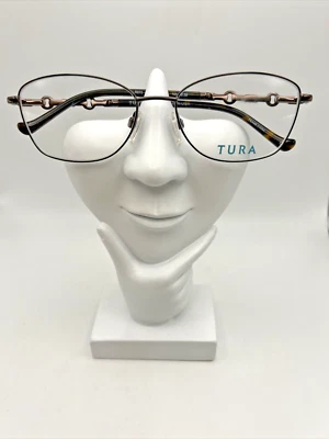 Monturas de gafas de diseño Tura R570 marrón oscuro 56-17-140 Foto 1 de 4