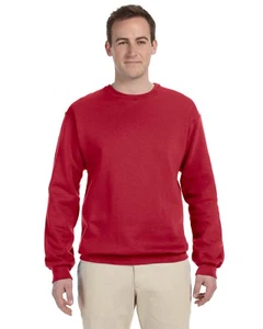 Jerzees Men's NuBlend Crew Neck Sweatshirt 50/50 Fleece M-562 - Picture 1 of 88