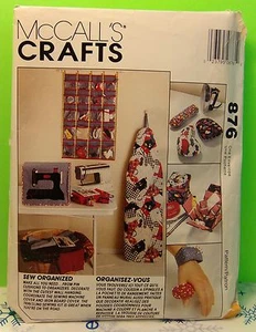 Vintage 1993 McCall's Crafts Pattern 876 Sew Organized Uncut - Bild 1 von 3
