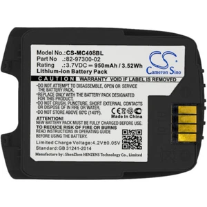 Battery 950mAh 82-97300-01 82-97300-02 BTRY-CS40EAB00-04 for Motorola CS4070 - Picture 1 of 3