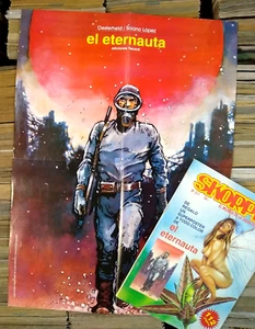 The Eternaut / El Eternauta #12 + Poster Attached Oesterheld Solano Lopez 1993 - Picture 1 of 10