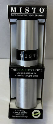 New MISTO Gourmet Olive Oil Pump Sprayer Brushed Aluminum (SH9) - Image 1 of 4