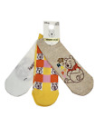 Disney Winnie The Pooh 3 Pairs Trainer Socks Ladies Shoe Liners UK 4-8 PRIMARK