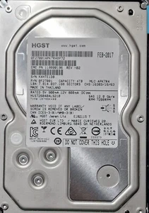 005052064 EMC HDD 4TB / 7,2K / SAS 12G / 3,5" LFF / FOR UNITY - Bild 1 von 3