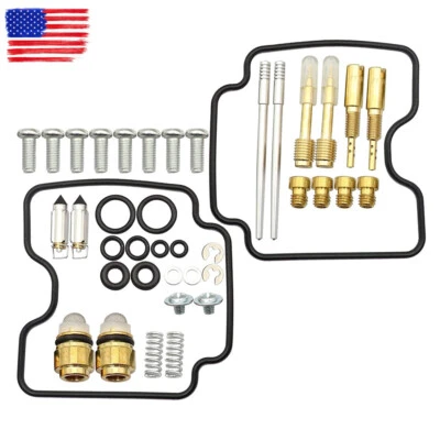 For SUZUKI GS500F GS 500F 500  2004-2009 CARBURET CARB GASKETS JETS REBUILD Kit - Image 1 of 4