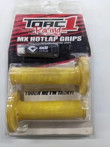 Torc 1 MX HotLap Yellow Diamond Grips - Picture 1 of 1