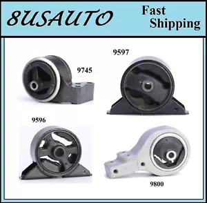 4PCS MOTOR & TRANS MOUNT FIT VOLVO S40 1.9L 1999-2000, V40 1.9L 2000 - AUTO - Picture 1 of 6