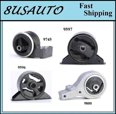 4 PIEZAS MONTAJE MOTOR Y TRANSMISIÓN APTO PARA VOLVO S40 1.9L 1999-2000, V40 1.9L 2000 - AUTOMÁTICO Foto 1 de 4