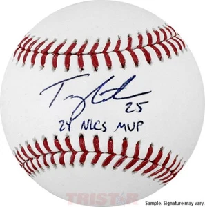 Tommy Edman Firmado Autografiado ML 24 NLCS MVP TRISTAR - Imagen 1 de 1