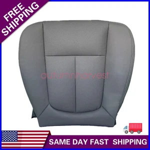 For 2009 2010 2011 Ford F150 Lariat Driver Left Bottom Seat Cover Gray - Picture 1 of 16