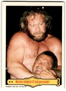 1985 O-pee-Chee WWF Wrestling No Fair Chokin'! #36 - Picture 1 of 2