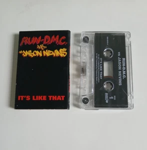 RUN DMC VS JASON NEVINS IT'S LIKE THAT CASSETTE TAPE SINGLE SMILE UK 1997 - Picture 1 of 1