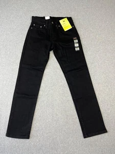 Pantalones de mezclilla Levis 511 para hombre 28x30 negros pierna recta calce ajustado elástico flexible - Imagen 1 de 11