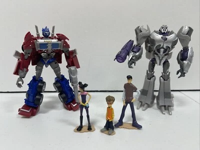 Transformers Prime First Edition Optimus Prime vs Megatron DVD set (Loose Figs) - Image 1 of 4