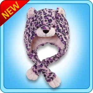 Authentisches Kissen Haustiere Leopardenhut Plüschtier Geschenk - Bild 1 von 1