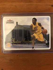 2001-02 Fleer Platinum Stadium Standouts #3 of 15 SS Kobe Bryant LA Lakers