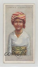 1924 ITC Children of all Nations Tobacco Ogden's Stand-Ups Java #24 7ut