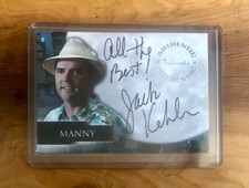 ANGEL Season 4 MANNY Jack Kehler Autograph Card A29  - INKWORKS 2003 Buffy