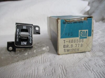 NOS GM 71-76 Pontiac Catalina Bonneville Grand Ville dash DEFOG SWITCH 72 73 74 - Image 1 of 4