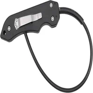 Portable Safety Tool Wire Whip Defense Staff Portable Martial Arts Kudo Whip - Picture 1 of 19